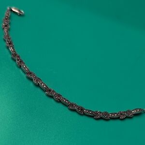 Sterling Silver Marcasite Bracelet